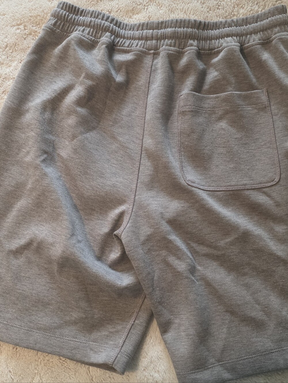 Men's Tan Athletic Shorts - Comfortable Everyday Wear